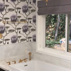 Cole & Sons Double Roll Water Lily Pattern